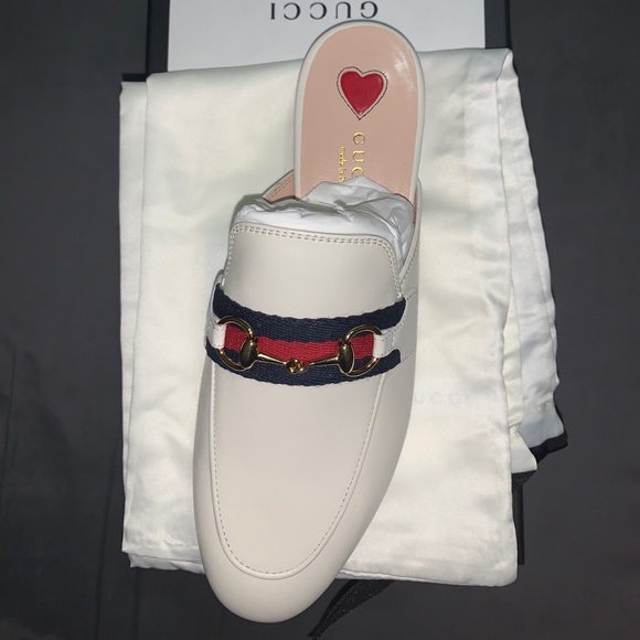 Gucci princetown mule with heart, women’s size 36 - Picture 1 of 7
